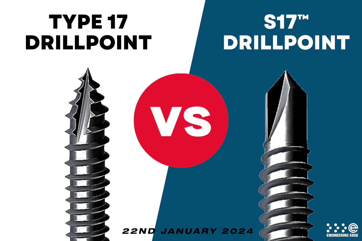 Type 17 VS TIMTAPP® S17™ Drill point