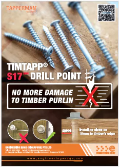 TAPPERMAN® TIMTAPP® S17 Drill Point Brochure